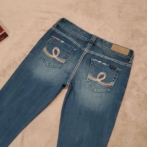 SEVEN7 JEANS women's size 29 blue denim bootcut jeans